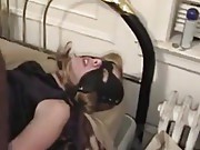 Masked Wife enjoys a Long Anal Session with Black Bull